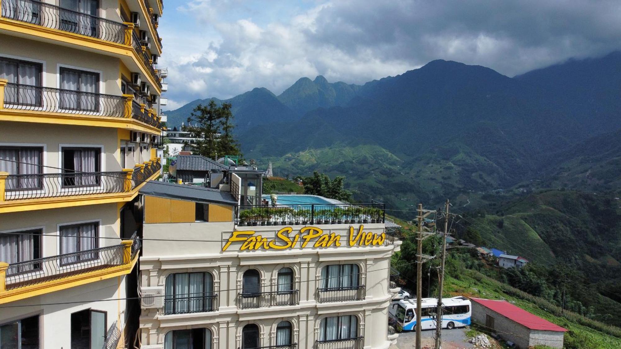 Fansipan View Hotel Sapa Exteriör bild
