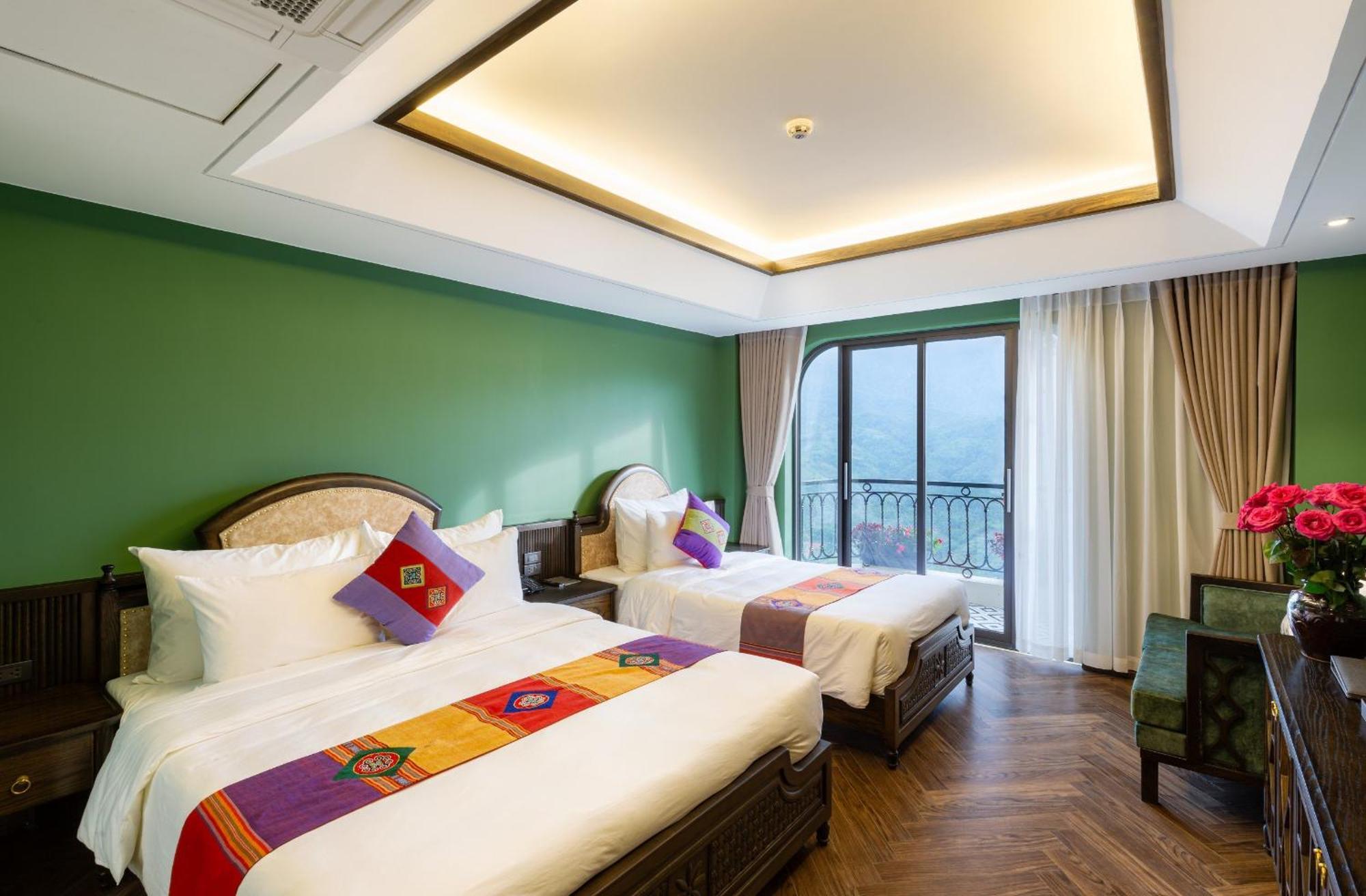 Fansipan View Hotel Sapa Exteriör bild