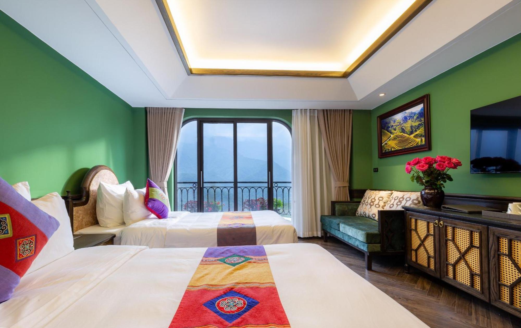 Fansipan View Hotel Sapa Exteriör bild