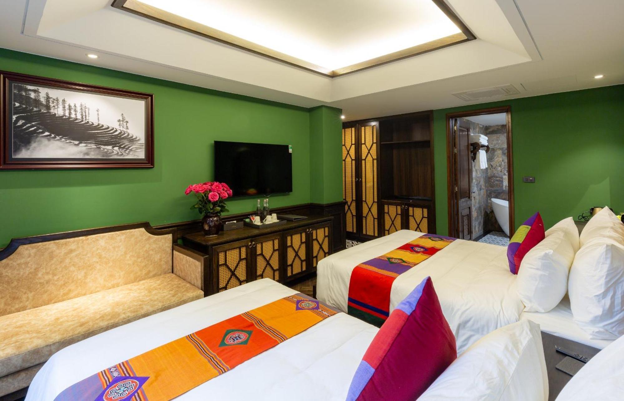 Fansipan View Hotel Sapa Exteriör bild