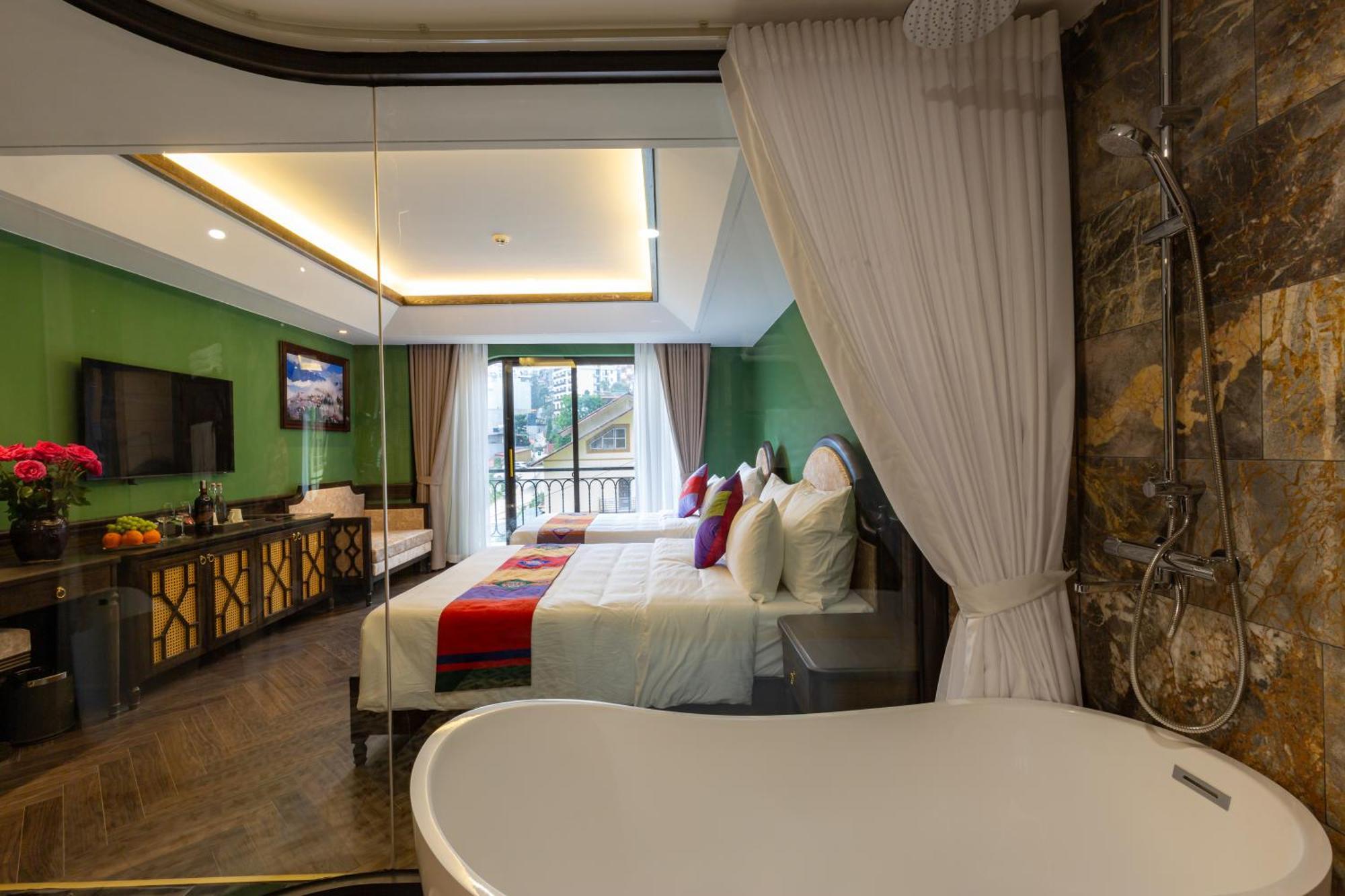 Fansipan View Hotel Sapa Exteriör bild