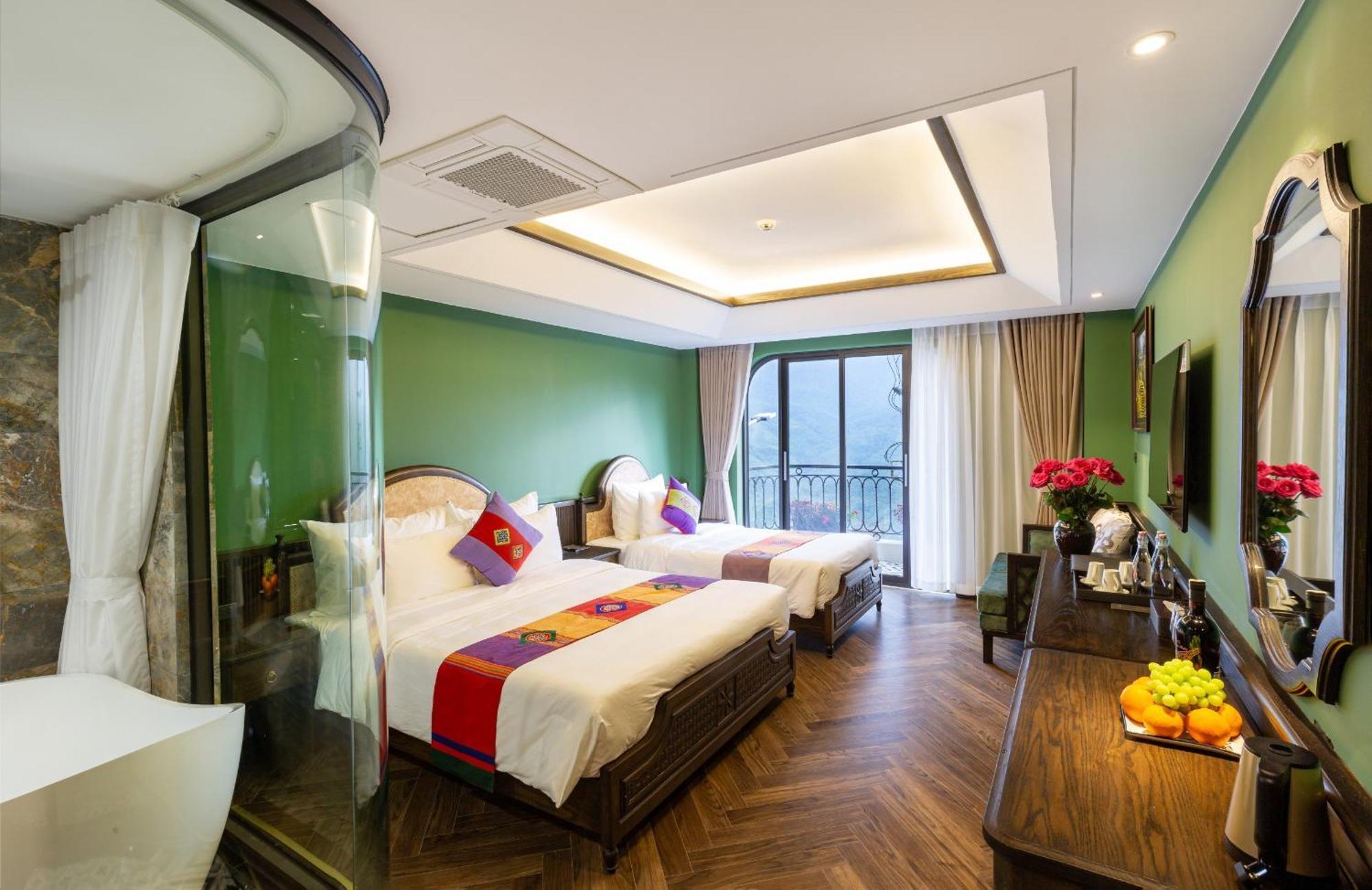 Fansipan View Hotel Sapa Exteriör bild