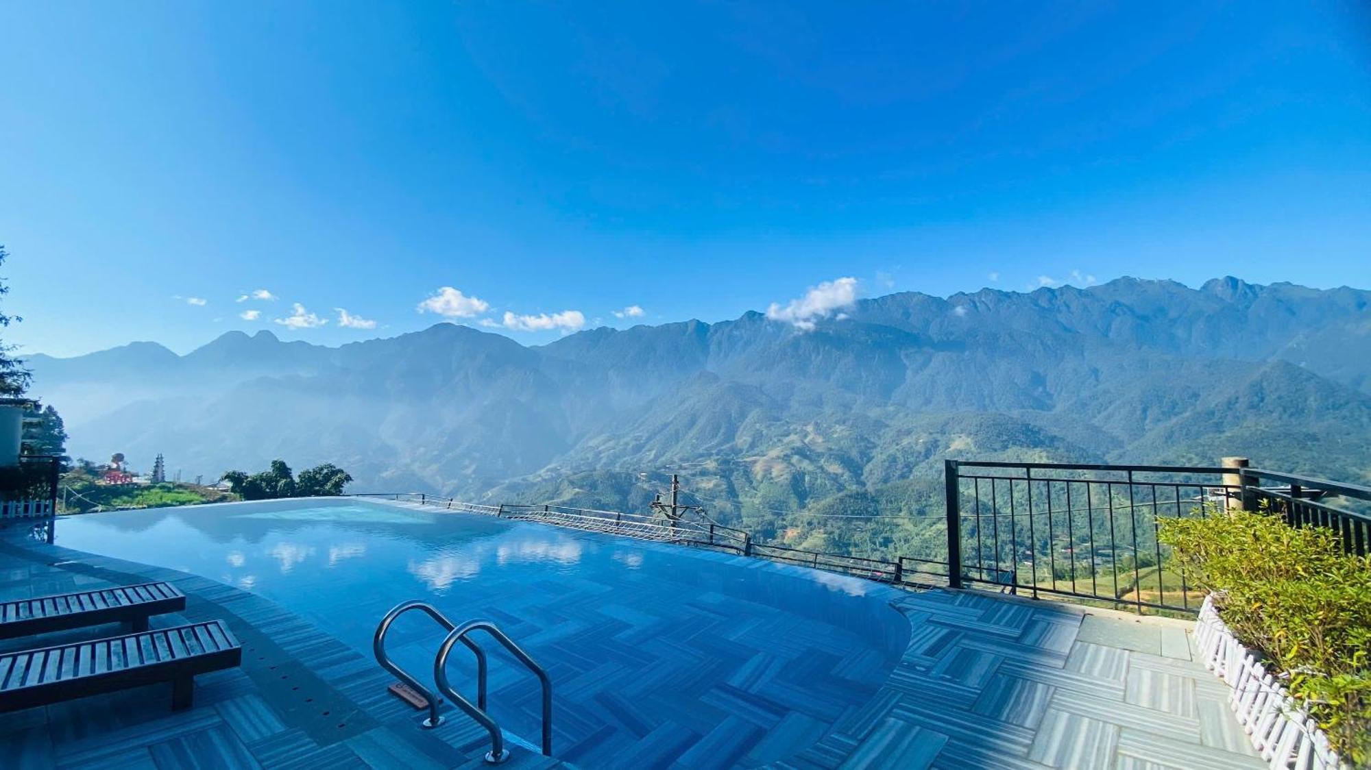 Fansipan View Hotel Sapa Exteriör bild